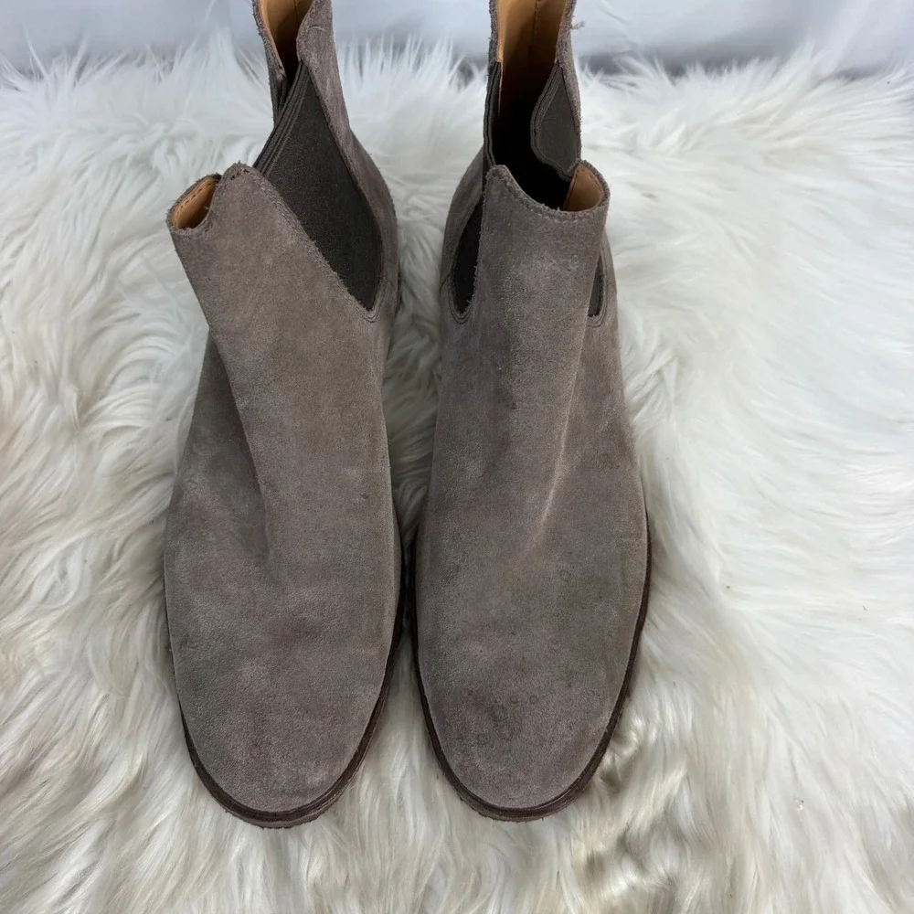 Clarks Clarkdale Gobi Mens Grey Suede Chelsea Boots 61279310 Size 10